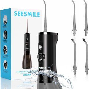 Water Dental Flosser, 100 Modes Portable Cordless Oral Irrigator 300 ml